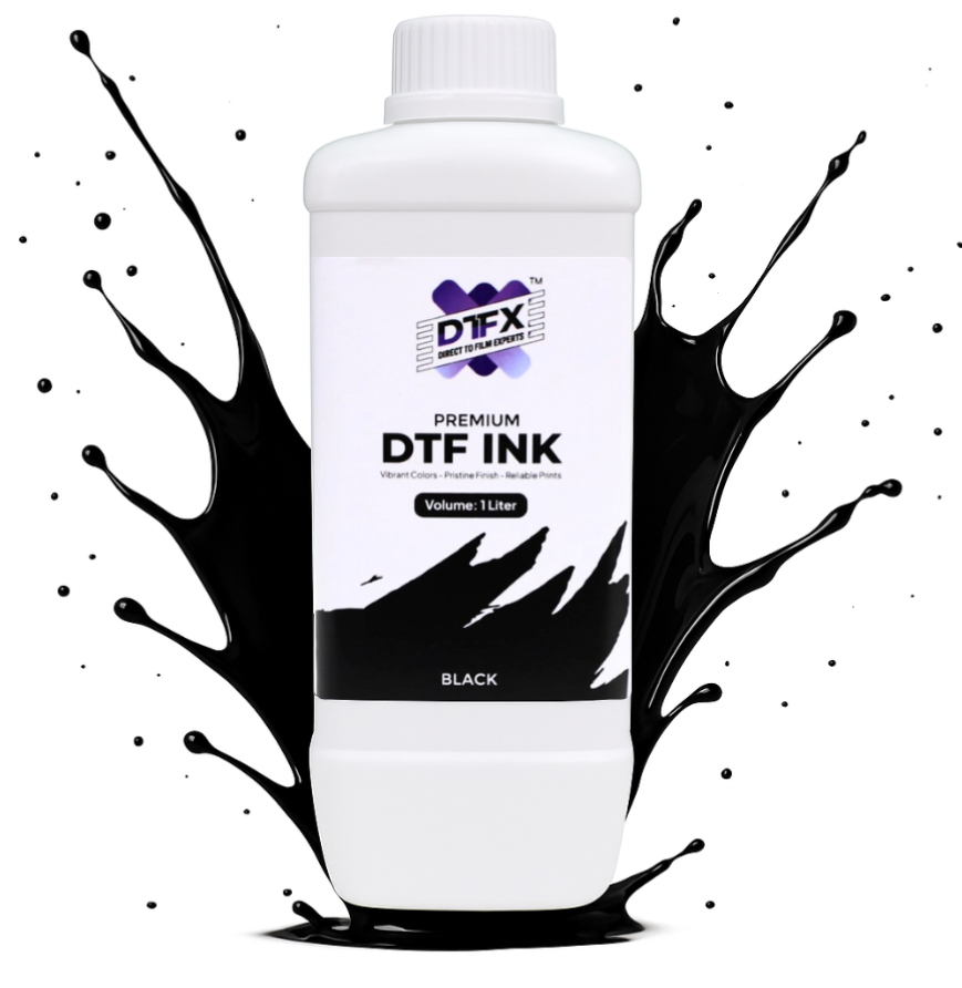 DTFX CMYK-Ink-Black Black front
